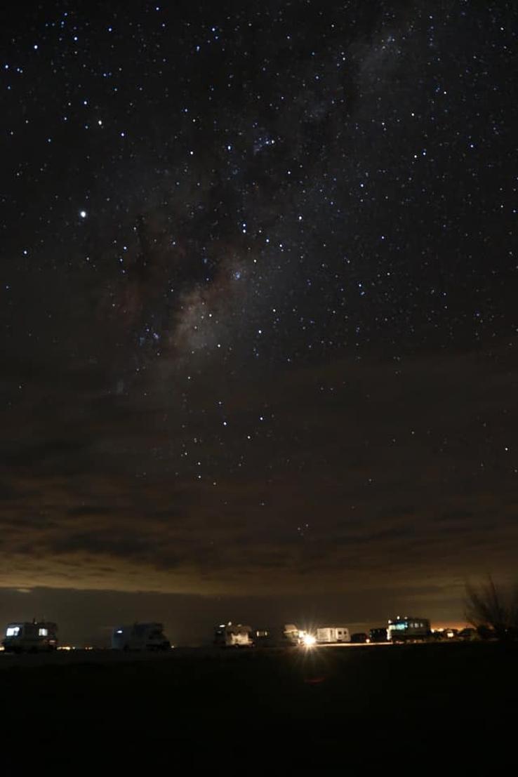 Rays Rest at night